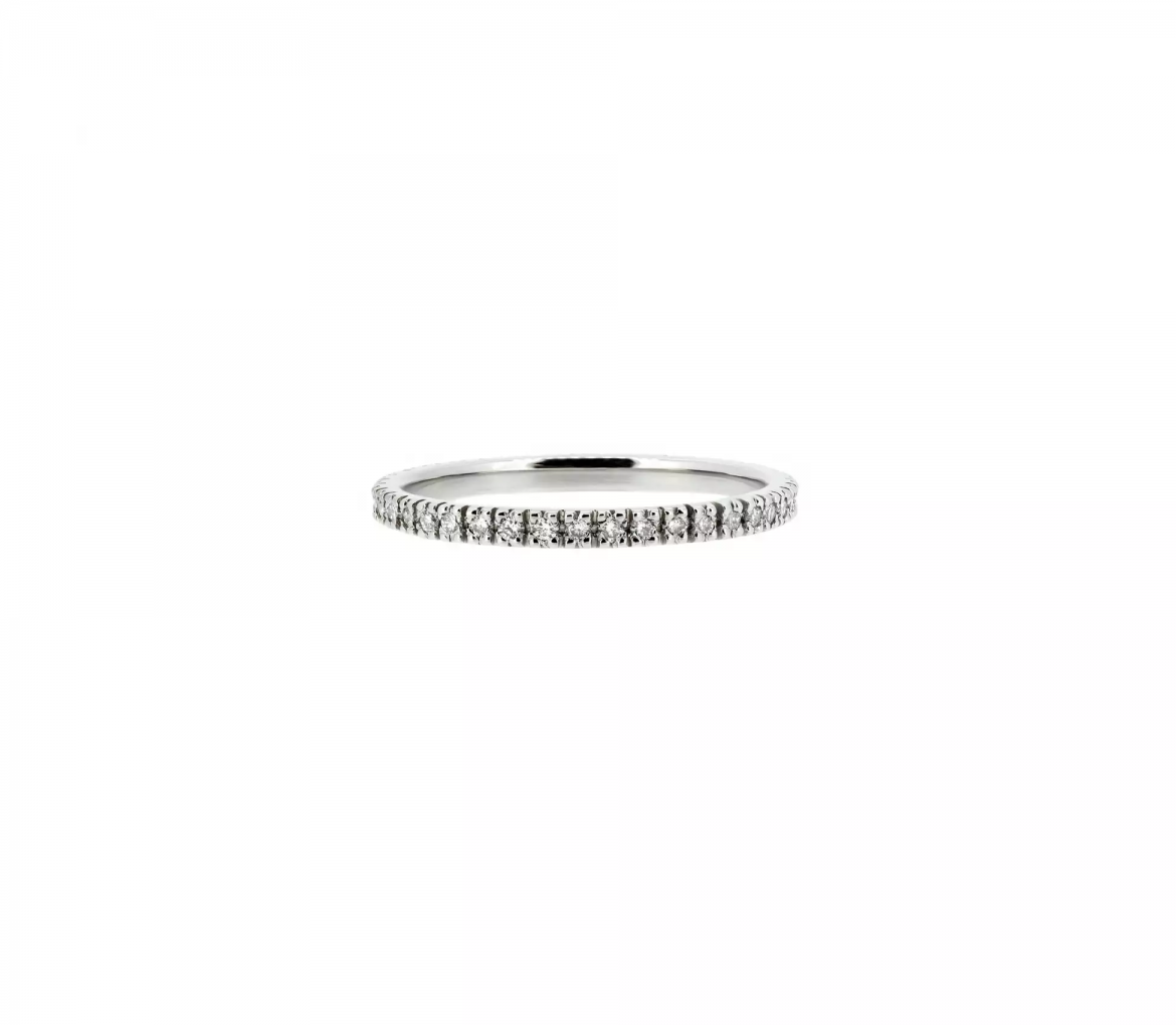 Diamond wedding eternity band E008 - 1