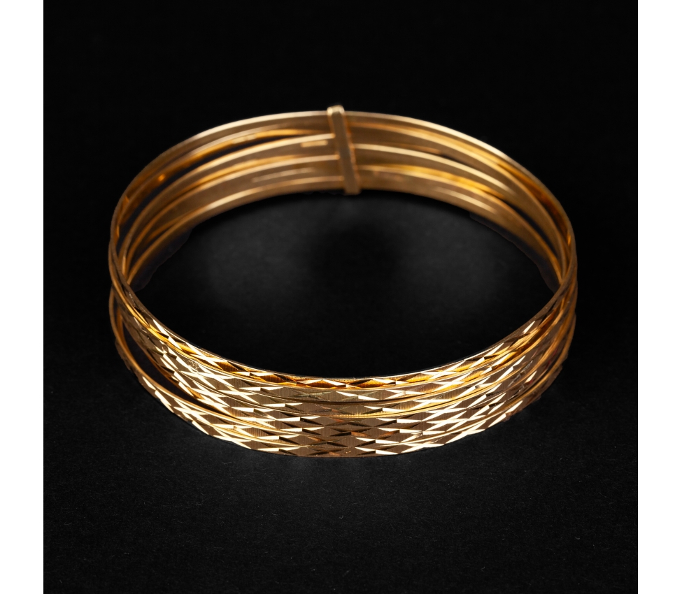 1950s gold bracelet - 1