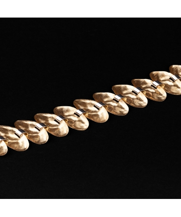 Gold bracelet 25 cm - 1