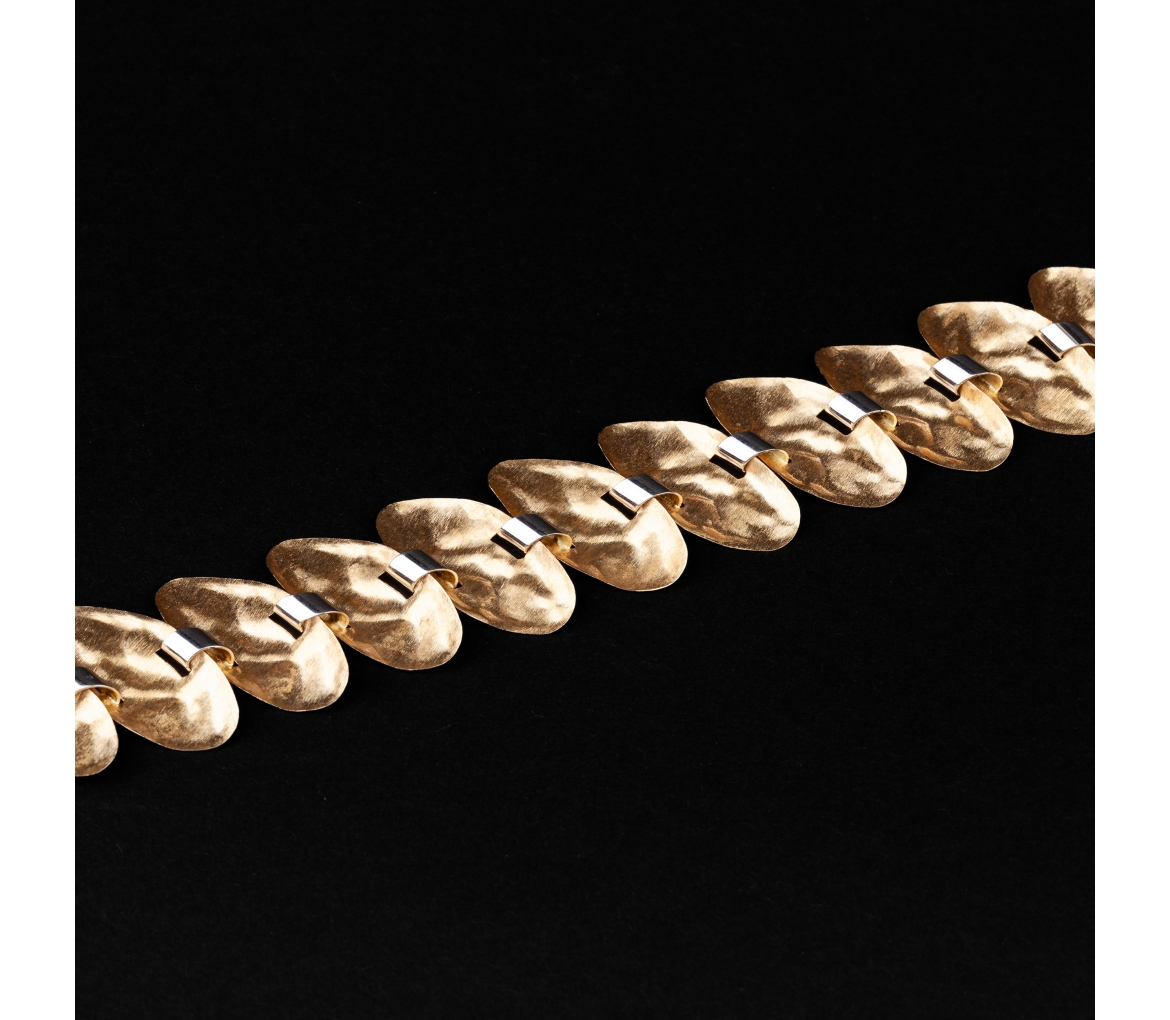 Gold bracelet 25 cm - 1