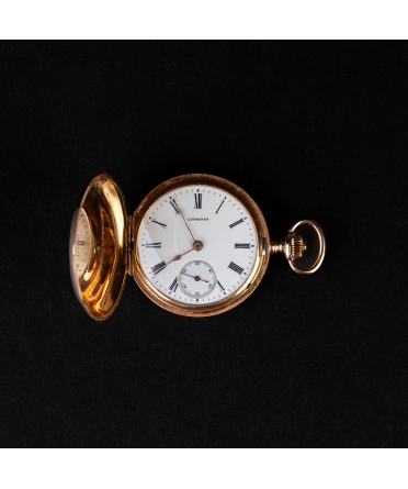 Gold, Longines pocket watch, 1906 - 1