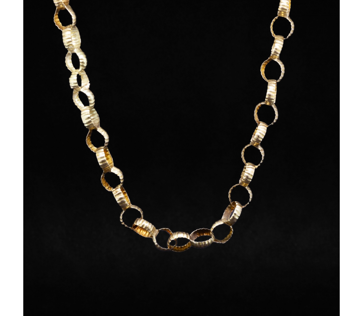 Gold, light chain from the 18th century - 1