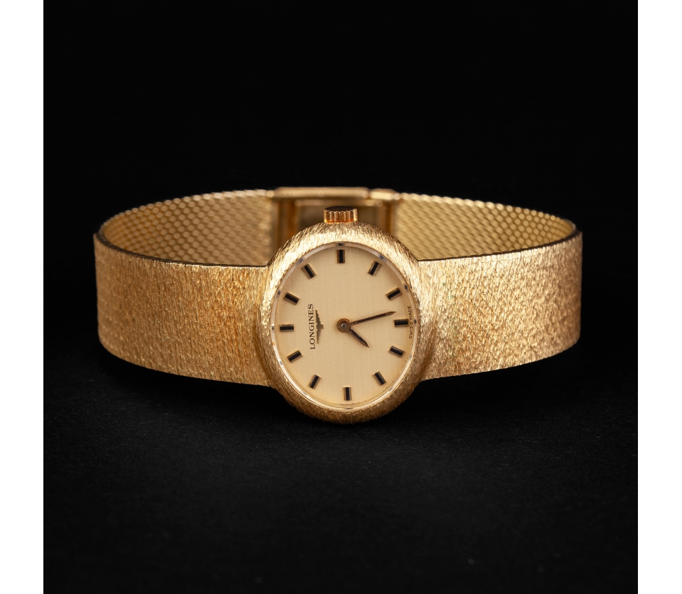 Gold Longines watch from the 1970s, Switzerland - 1