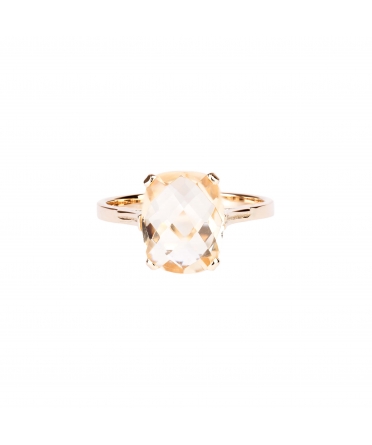 Gold Dolce Vita Mini ring with citrine - 1