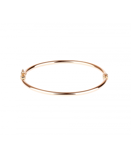 Złota sztywna bransoleta Bangle Bracelet - 1