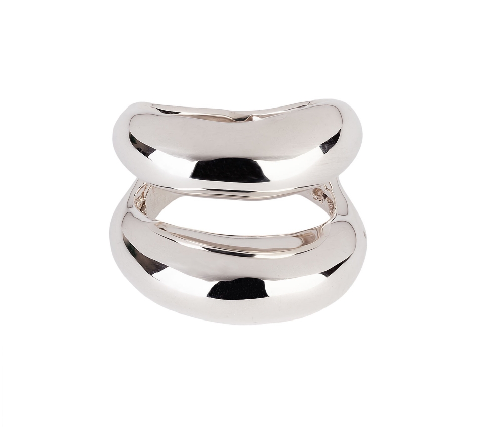 Sterling Silver, Open-Structure Ring - 1