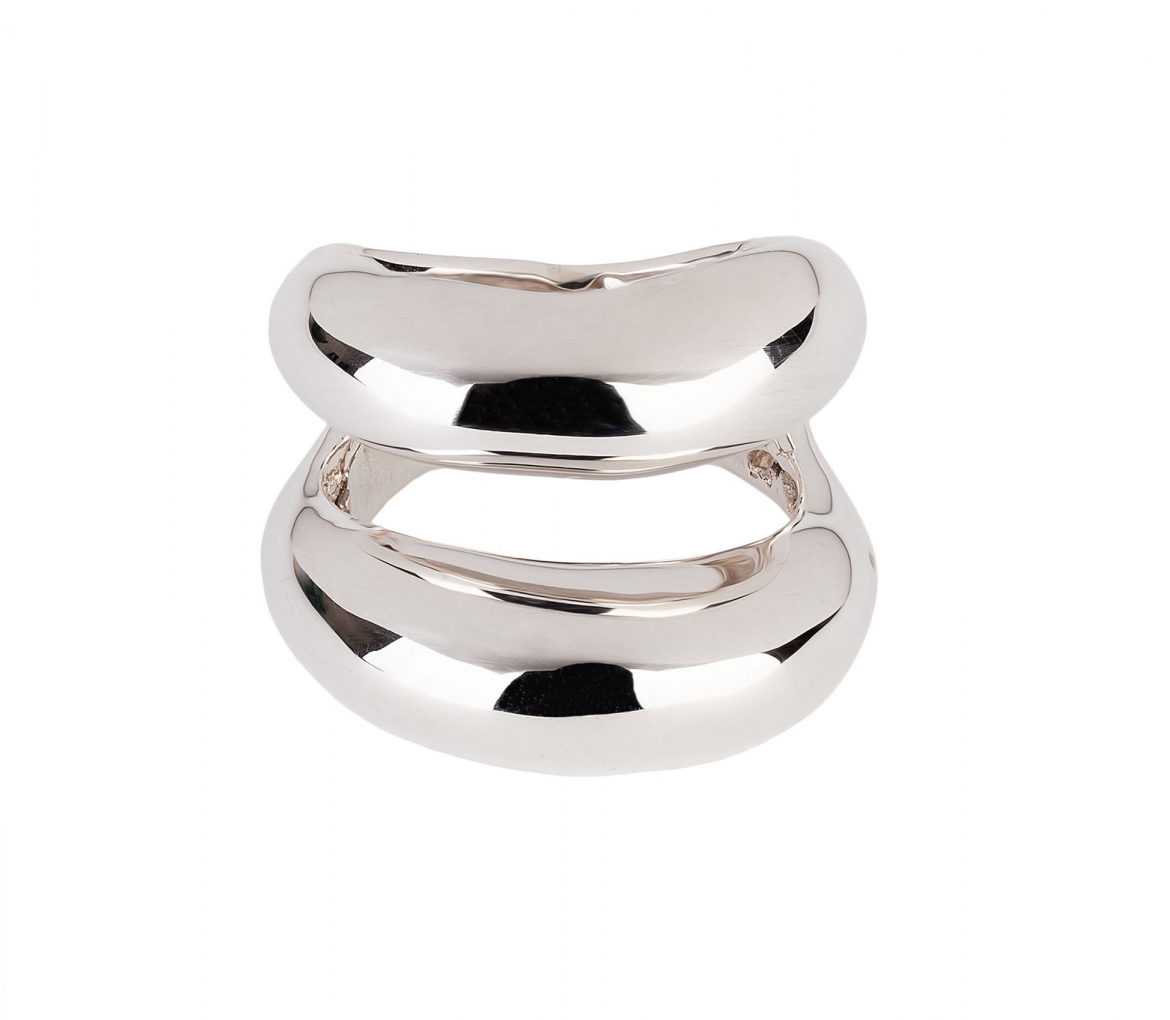 Sterling Silver, Open-Structure Ring - 1