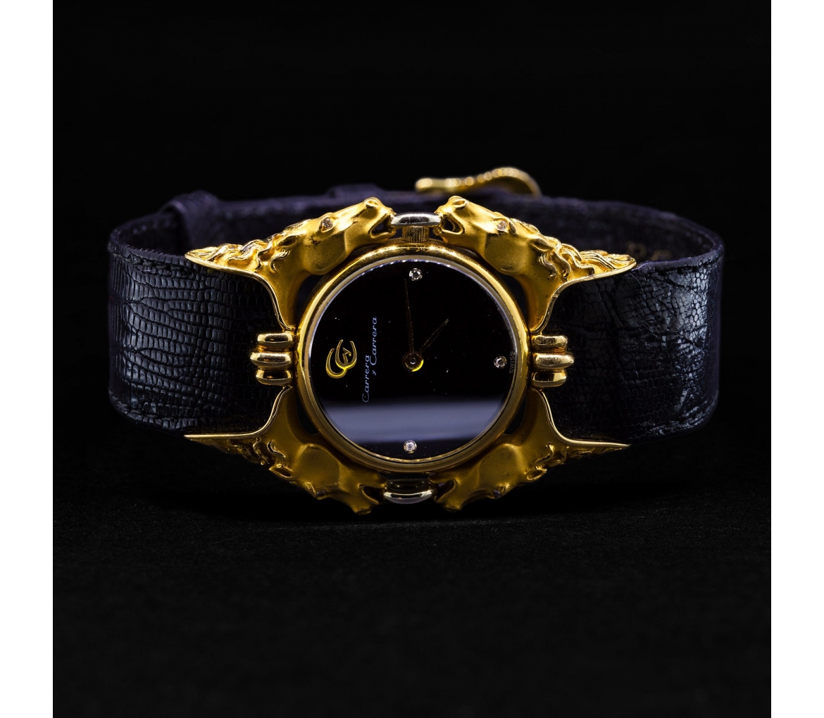 18K Gold Carrera Y Carrera Watch, Spain - 1