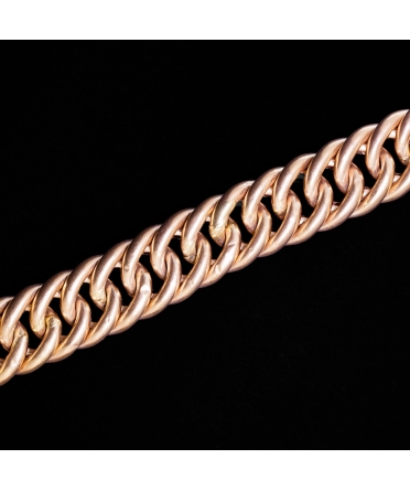 14K Gold, Chunky Chain Necklace, Italy, 1st half of the 19th Century - 1