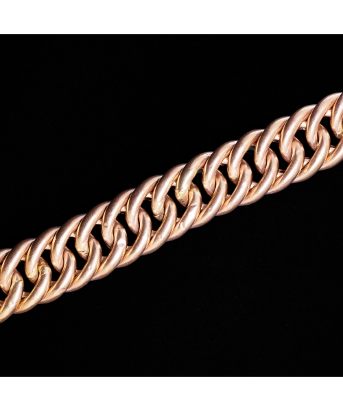 14K Gold, Chunky Chain Necklace, Italy, 1st half of the 19th Century - 1