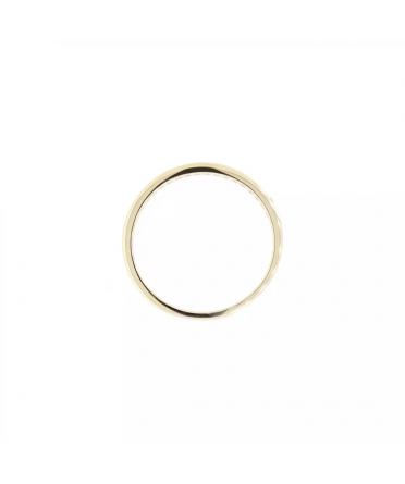 14K Gold Wedding Ring with Black Diamonds Eternity Collection - 3