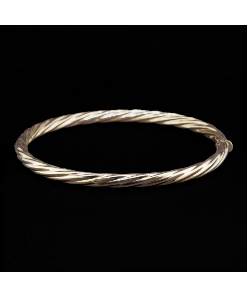 Bransoleta Hoop Vintage, Złoto 585 - 1