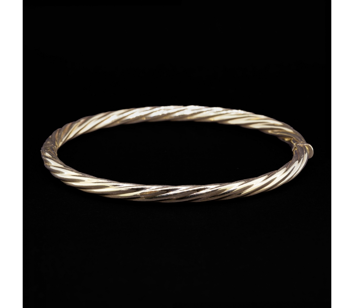 Bransoleta Hoop Vintage, Złoto 585 - 1