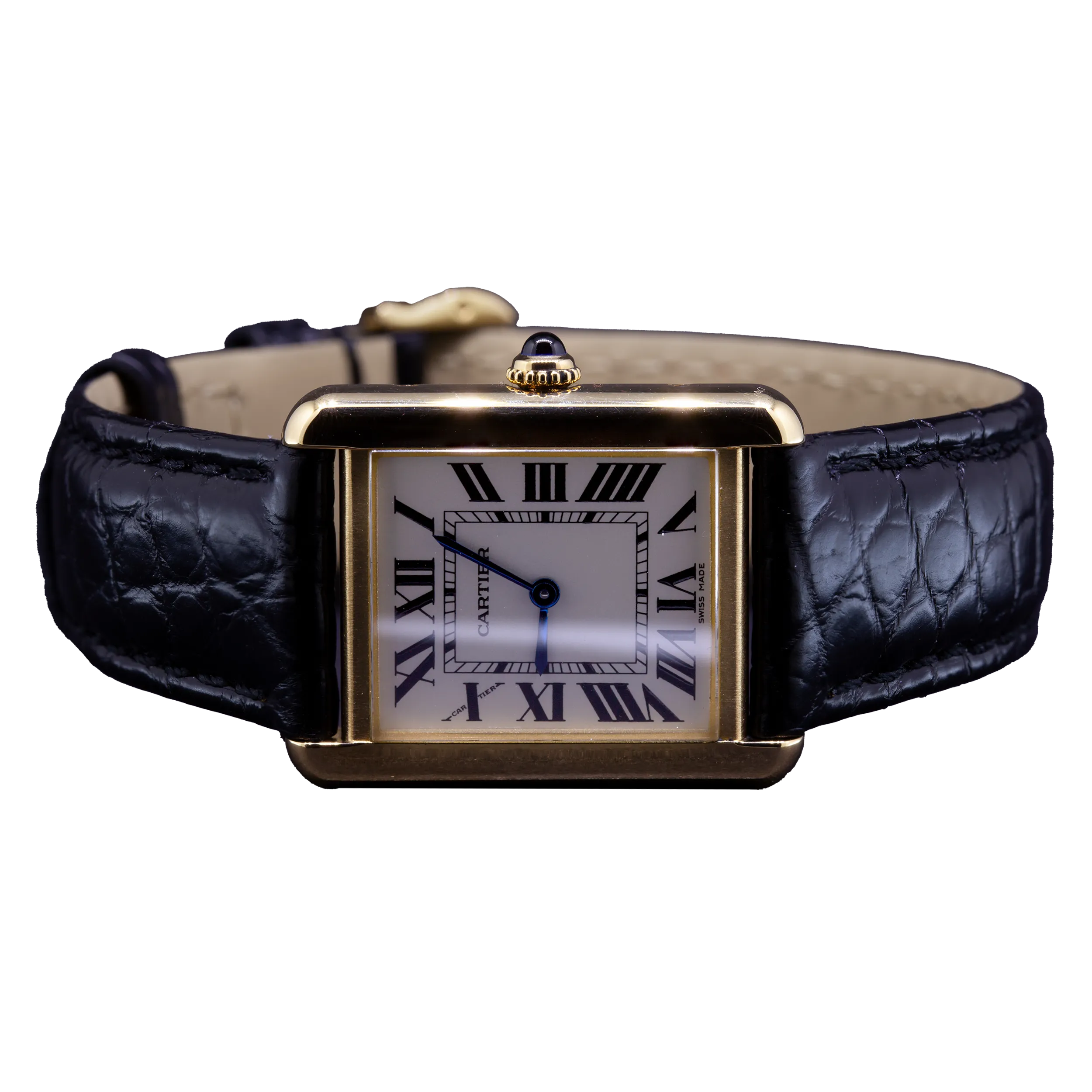 Cartier Tank Solo watch, 2017, Swiss Made, 750 Gold