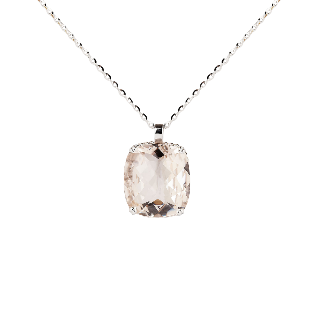 Dolce Vita gold pendant with rock crystal