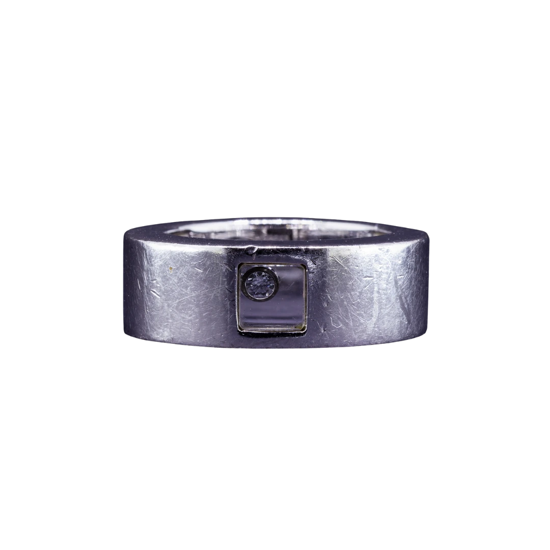 Złoty pierścionek Chopard Happy Diamonds, 80s/90s