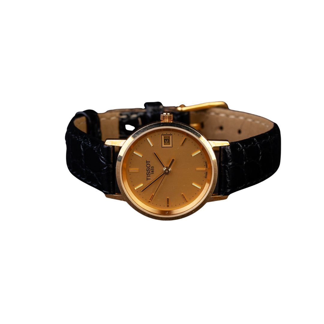 Tissot Goldrun Lady gold watch, 2006, Swiss Made